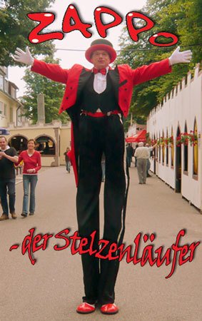 Stelzenläufer in Freiburg
